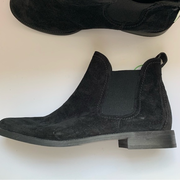 Paul Green Women Jax Fine Black Suede Chelsea Boots size Austrian 6.5/US 9 - Picture 4 of 10
